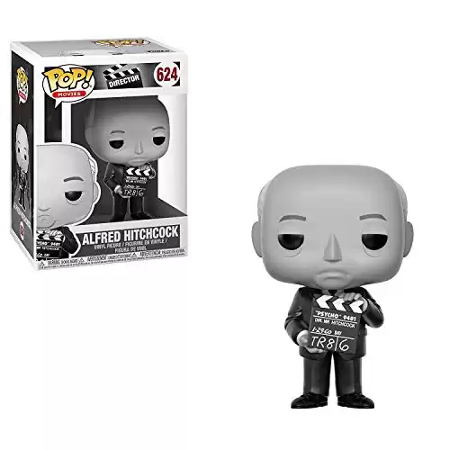 Funko Alfred Hitchcock Pop Figure Bundle with Protector Case & 1 Classic Sci-fi & Horror Movies Trading Card