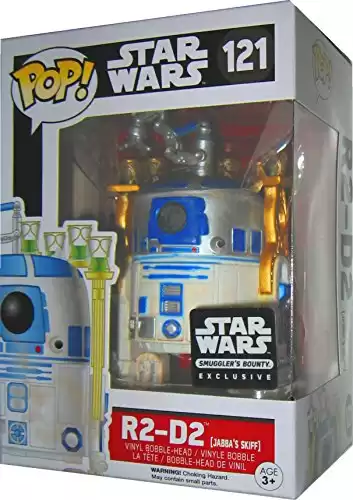 Star Wars Smuggler's Bounty Exclusive R2-D2 on Jabba's Skiff Funko Pop #121