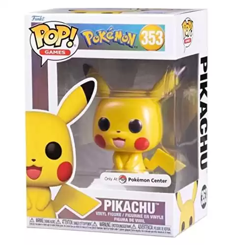 Funko Pop Pikachu Pearlescent Pokemon Center Exclusive