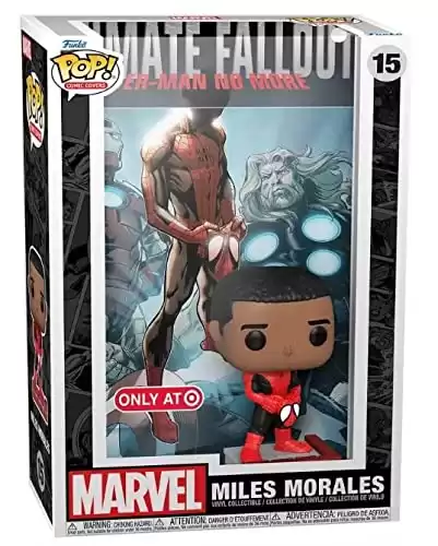 Funko Pop! Cover Art Marvel Collection Collectible Vinyl Figure Comic Covers (Miles Morales)