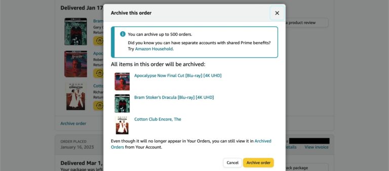 How To Hide Amazon Orders In 4 Steps, With Photos - History-Computer