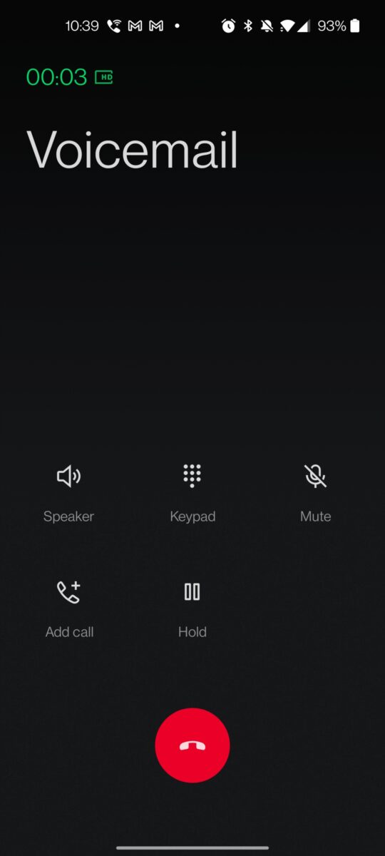Check Voicemail on Android