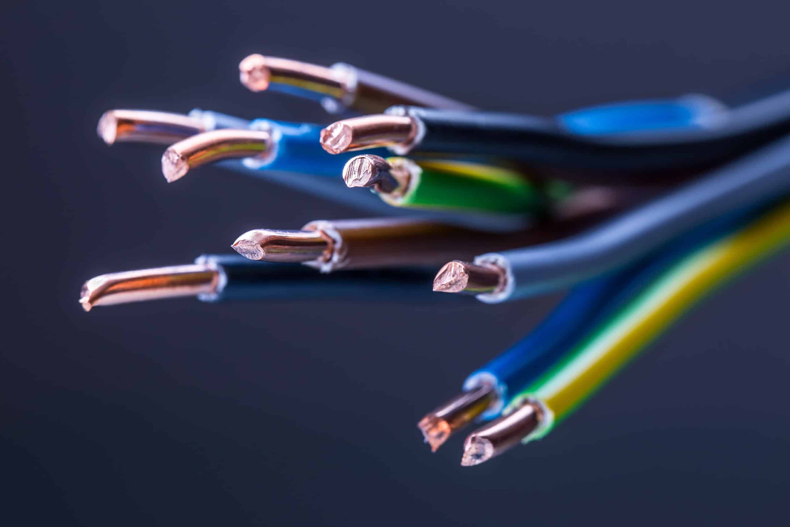 The different types of electrical wire and cables