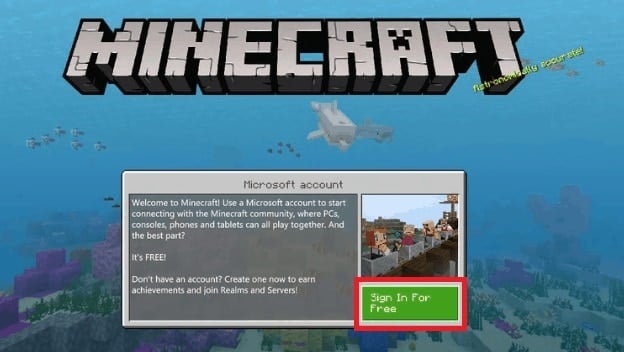 Why is Minecraft free for me on the Nintendo website? I don't