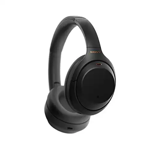 Sony WH1000XM4 Noise Canceling Wireless Headphones, black