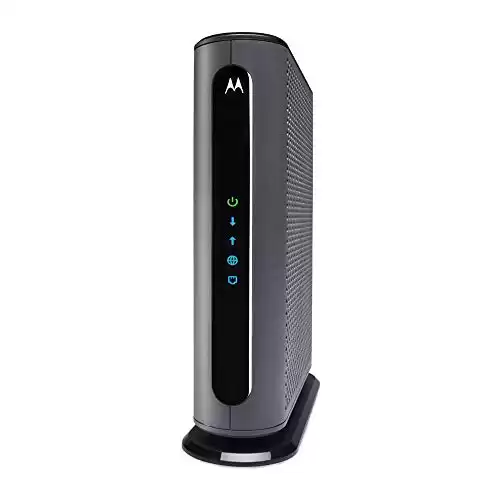 Motorola MB8611 DOCSIS 3.1 Multi-Gig Cable Modem | Pairs with Any WiFi Router | Approved for Comcast Xfinity, Cox Gigablast, Spectrum | 2.5 Gbps Port | 2500 Mbps Max Internet Speeds