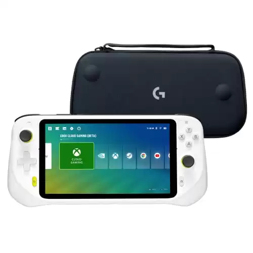Logitech G Cloud Gaming Handheld + Official Carrying Case Bundle