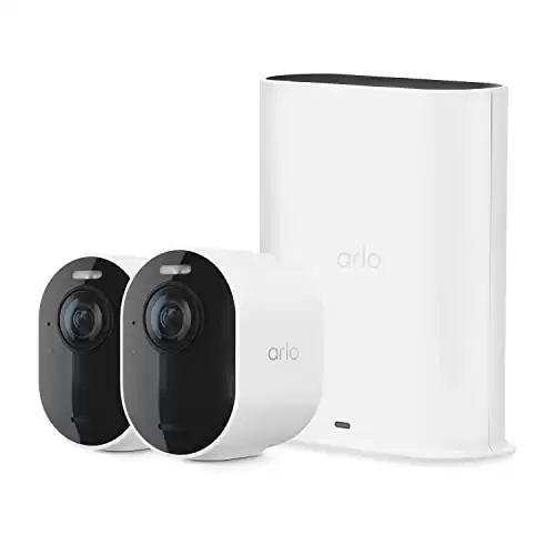 Arlo Ultra 2 Spotlight Camera – 2 Camera Security System