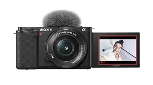 Sony Alpha ZV-E10 APS-C Interchangeable Lens Mirrorless Vlog Camera Kit