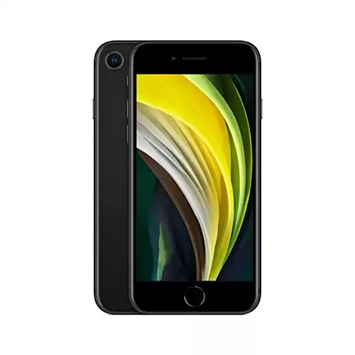 Apple iPhone SE (2nd Generation), US Version, 128GB, Black - Unlocked (Renewed)