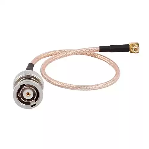 Aexit RP-BNC-J Female Audio Cables to MCX-JW Male Coaxial Cable