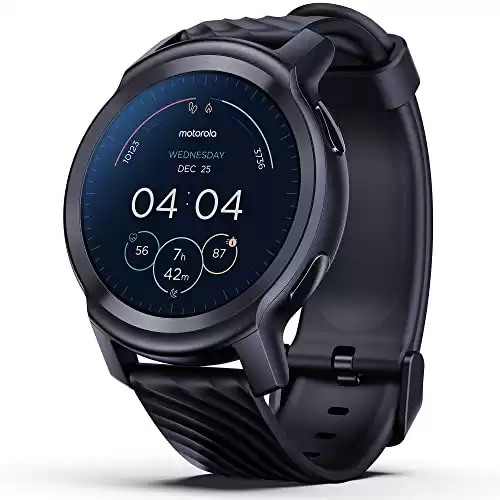 Motorola Moto Watch 100 Smart Watch, Black