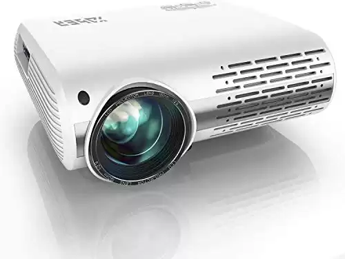 YABER Y30 Native 1080P Projector 15000L Brightness Full HD Video Projector 1920 x 1080, ±50° 4D Keystone Correction Support 4k & Zoom,LCD LED Home Theater Projector Compatible with Phone,PC,TV B...