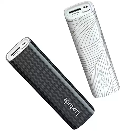Luxtude 10000mAh Small Portable Charger (2-pack)