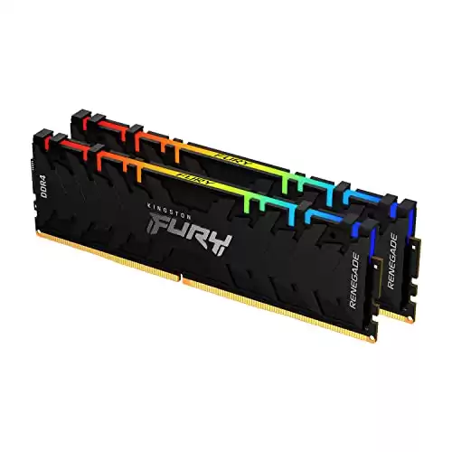 Kingston Fury Renegade RGB 16GB 3600MHz DDR4 Desktop Memory Kit of 2