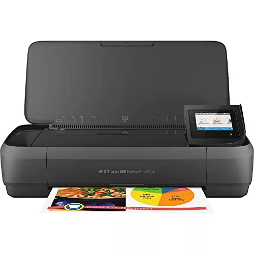 HP OfficeJet 250 All-in-One Portable Printer
