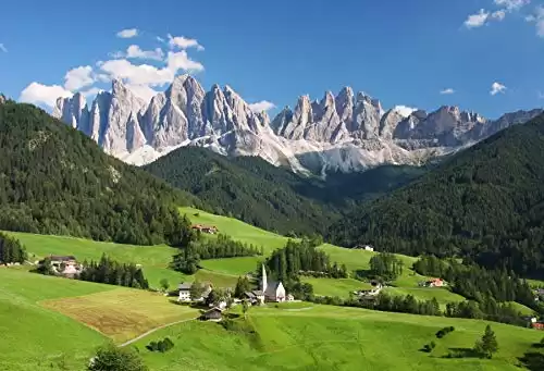 Laeacco European Alps Backdrop