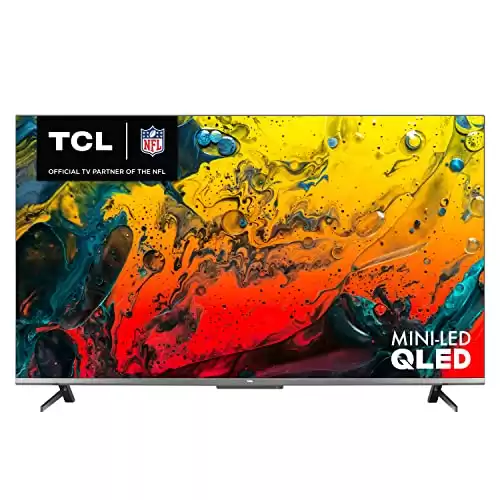 TCL 75″ Class 6-Series 4K Mini-LED UHD QLED Dolby Vision HDR Smart Google TV