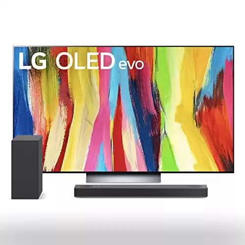 LG 55-inch Class OLED evo C2 Series TV