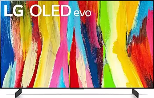 LG C2 Series 55-Inch Class OLED evo Gallery Edition Smart TV OLED55C2PUA (2022) (Renewed)
