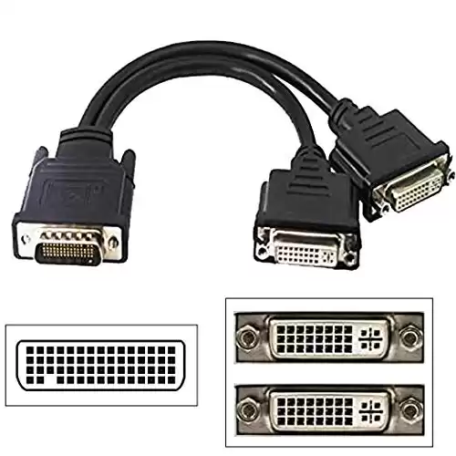 DMS 59 to Dual DVI Adapter Cable