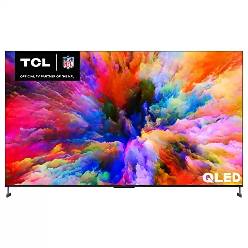 TCL 98" Class XL Collection 4K UHD QLED Smart TV – 98R754,Black