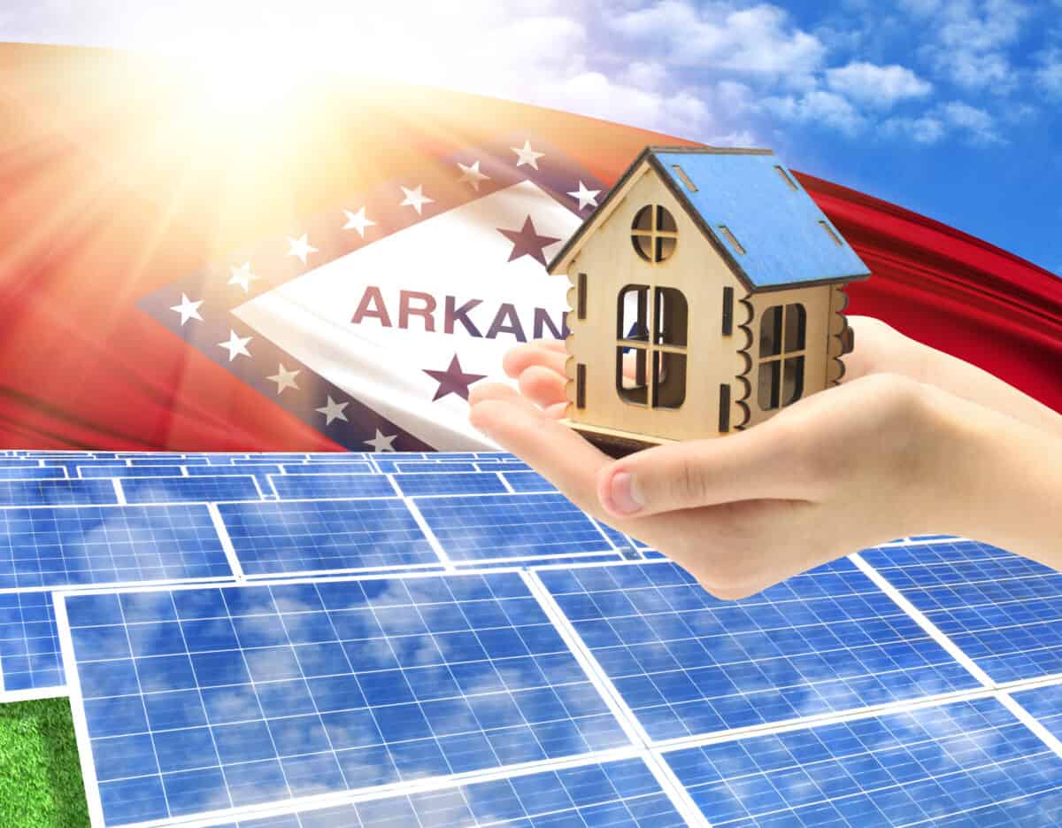 Solar energy in Arkansas, USA