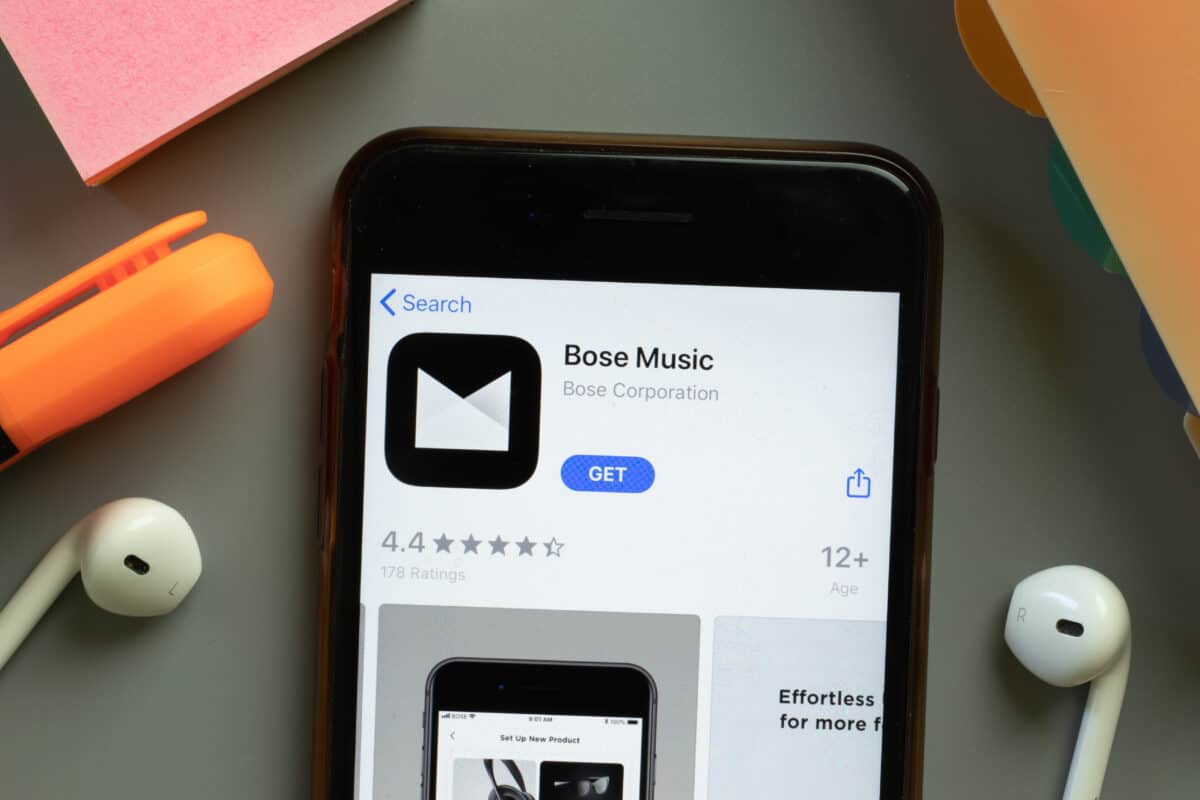 Bose Music app in the App store