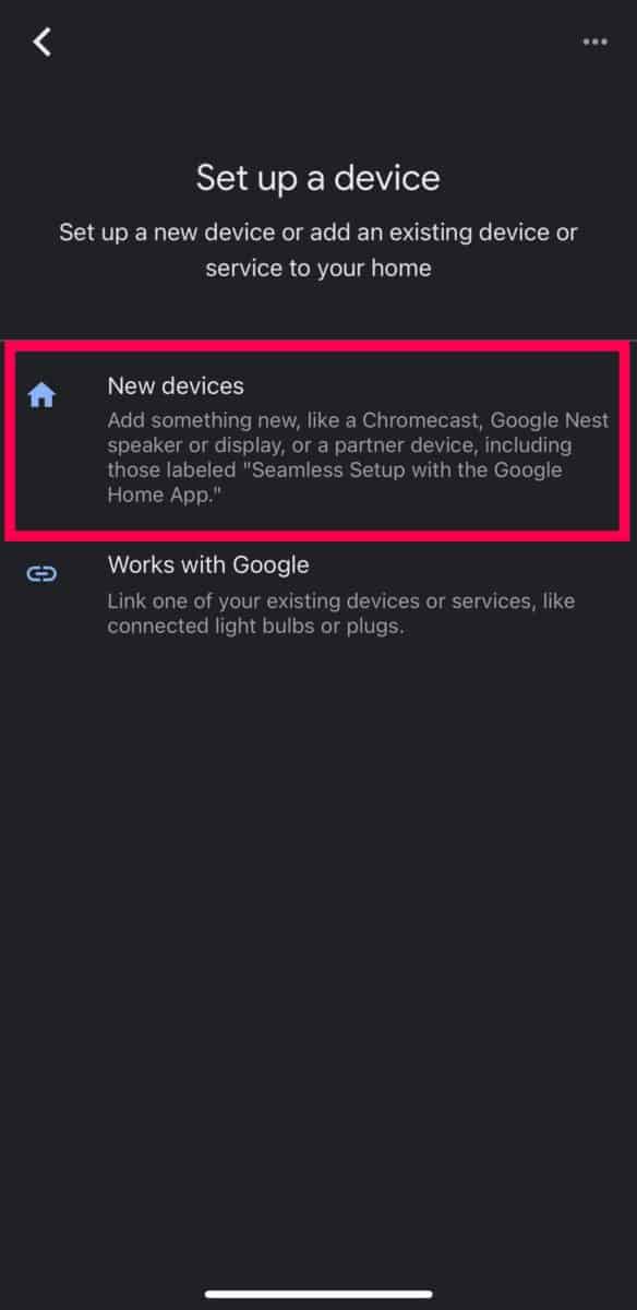 Step 4 - Screenshot of Chromecast Wi-Fi instructions