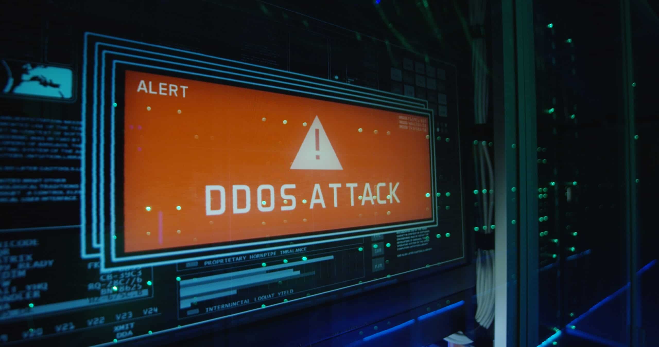 DDoS network attack