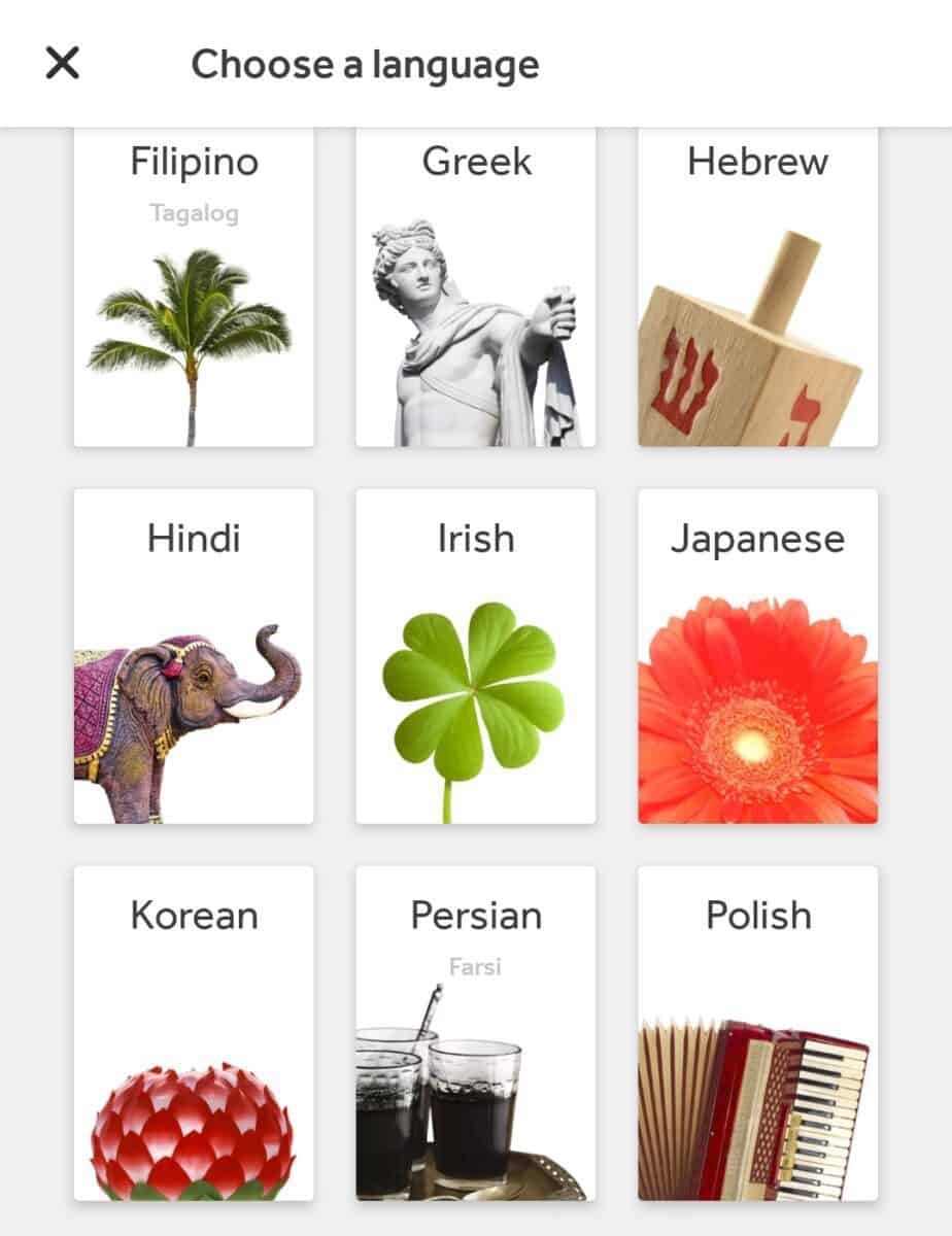 language learning apps