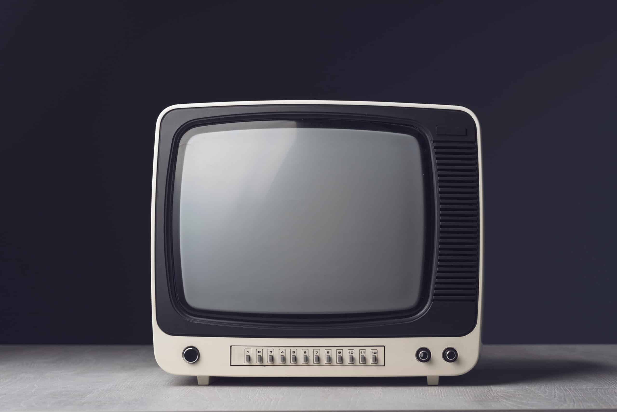 Телевизор аналоговый сигнал. Fisher CRT TV Vintage.
