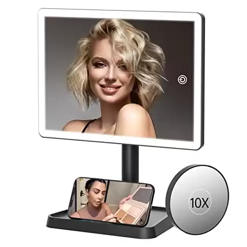 Rechargeable Makeup Mirror with Lights