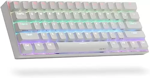 ANNE PRO 2D Mechanical Keyboard (Kailh Box White Switch/White Case)