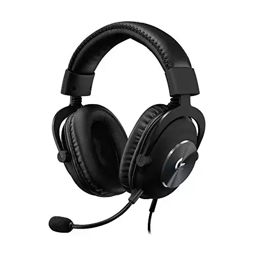 Logitech G PRO X Gaming Headset (2nd Generation) with Blue Voice, DTS Headphone 7.1 and 50 mm PRO-G Drivers, for PC, Xbox One, Xbox Series X|S,PS5,PS4, Nintendo Switch   Black