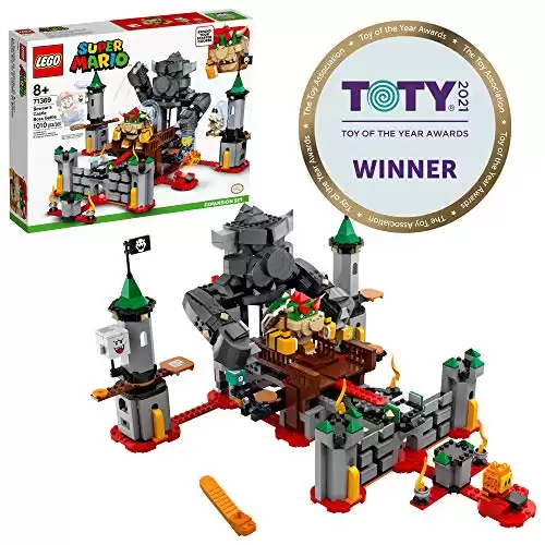 LEGO Super Mario Bowser's Castle Boss Battle Expansion Set 71369 Building Kit