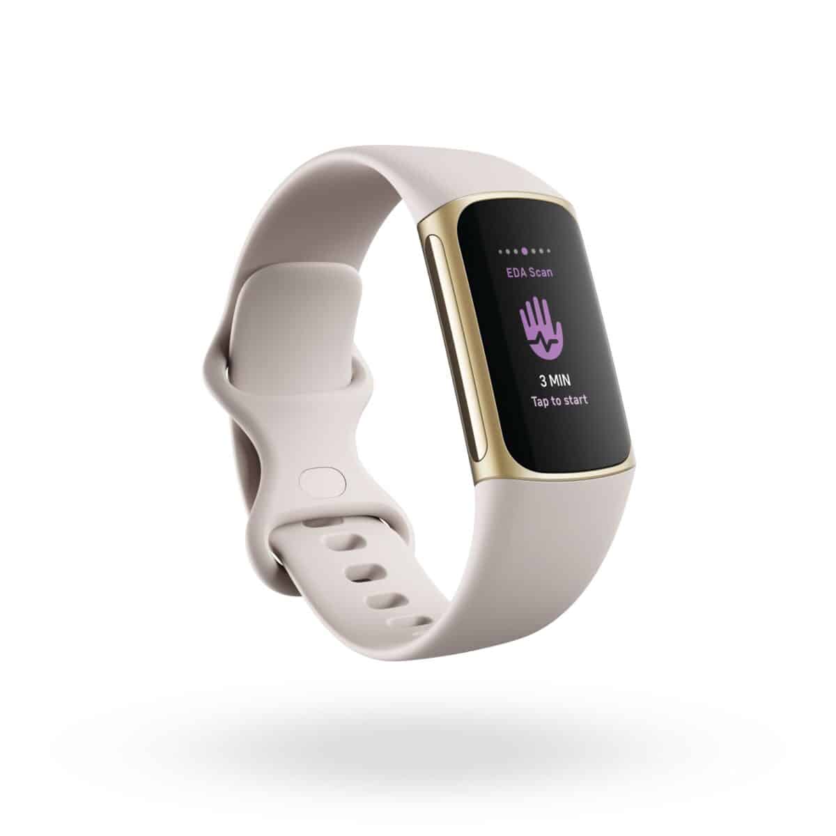 Buy Fitbit Charge 5 Fitness Tracker - Gold / White | Fitness and activity  trackers | Argos