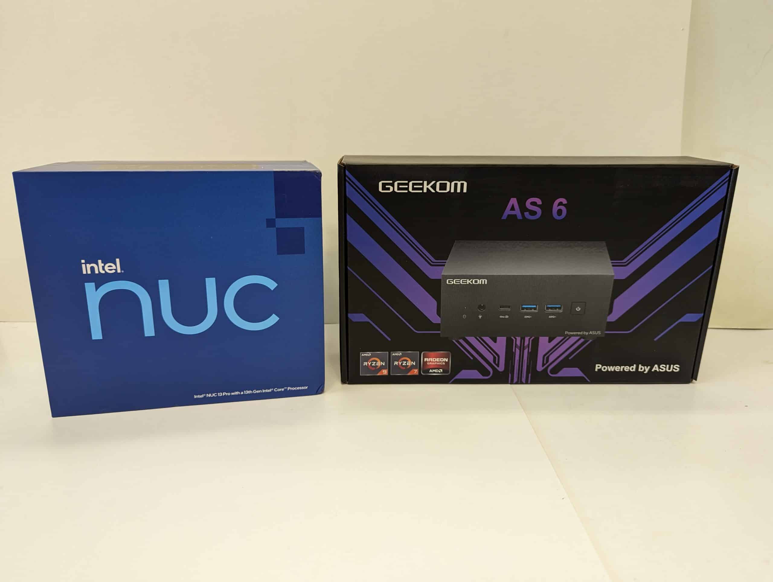 Intel NUC vs. Geekom AS6: Which Mini Desktop Is Best? - History