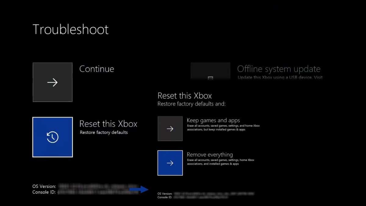 How to Reset Xbox One to Factory Default settings
