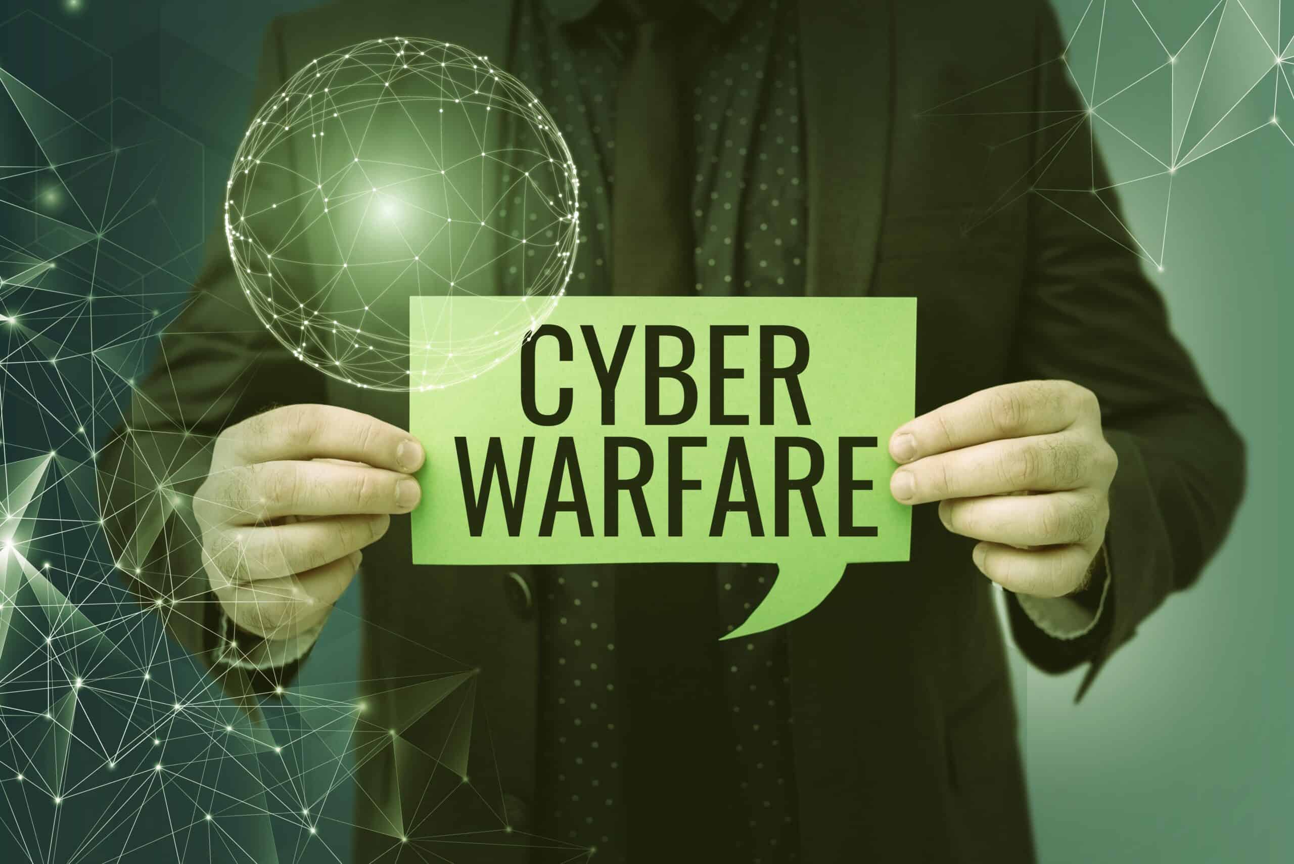 What is Cyber warfare
