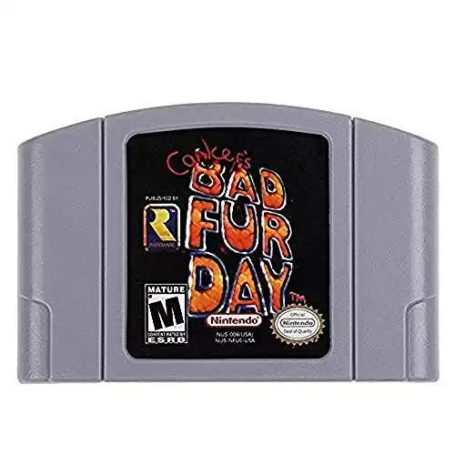 Bad Fur Day for Nintendo 64 - N64 Game Card Cartridge Console US Version