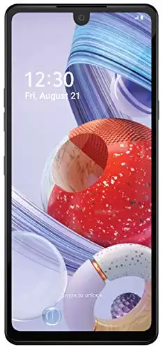 LG Stylo 6 Unlocked Smartphone – 4/64 GB – White (Made for US Verizon, AT&T, T–Mobile, Sprint, Boost, Cricket, Metro (Universal Compatibility)