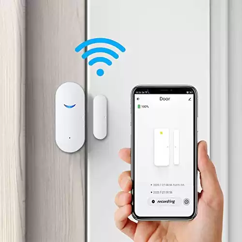 SEHOMY 4 Pack Smart Door Sensor Alarms
