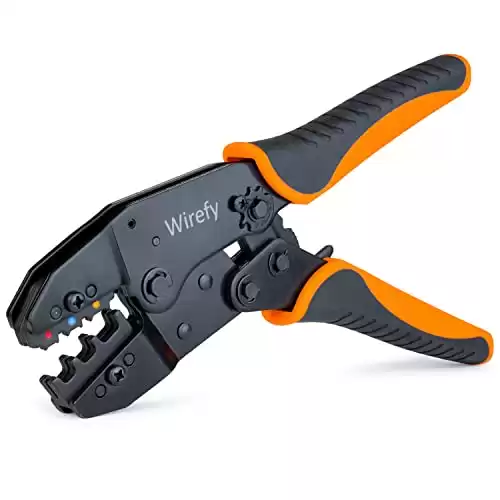Wirefy Crimping Tool for Insulated Electrical Connectors