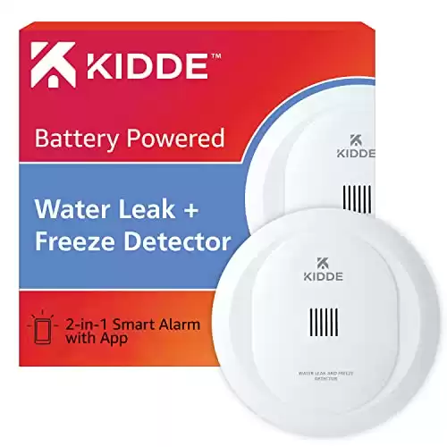 Kidde WiFi Water Leak Detector & Freeze Alarm