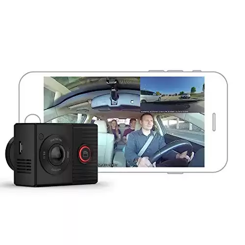 Blueskysea B2W 1080P Dual Dash Cam Front and Inside Dashcam HD Double  Rotatable Lens Driving Recorder