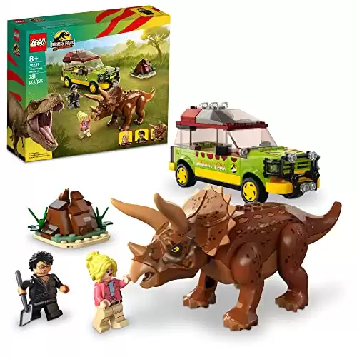 LEGO Jurassic Park Triceratops Research 76959 Jurassic World Toy