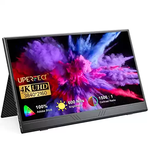 UPERFECT True 4K Portable 15.6" Monitor