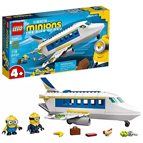 LEGO Minions: The Rise of Gru: Minion Pilot in Training (75547) Toy Plane Building Kit for Kids