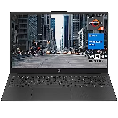 HP 2023 15.6" Laptop, FHD Display, AMD Ryzen 5 7530U Processor